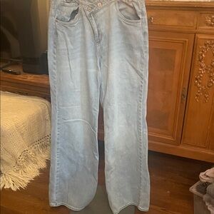 Lola Light Blue Flare Jeans